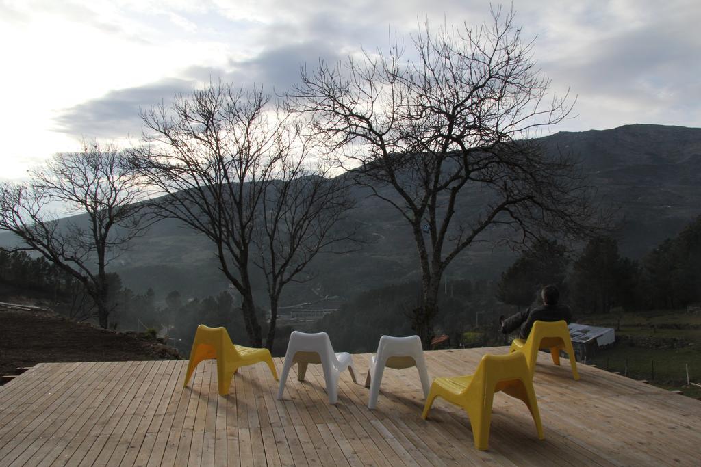 Casa De Campo De Torneiros Unhais Da Serra Bagian luar foto