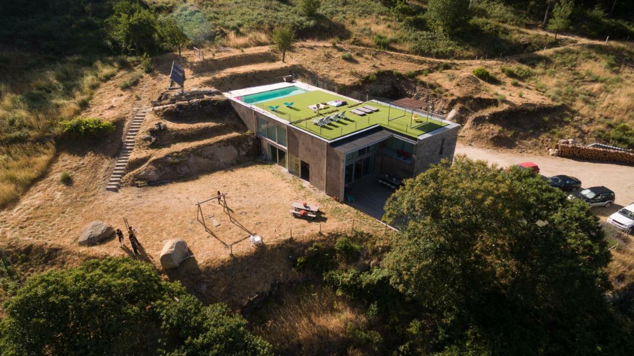Casa De Campo De Torneiros Unhais Da Serra Bagian luar foto