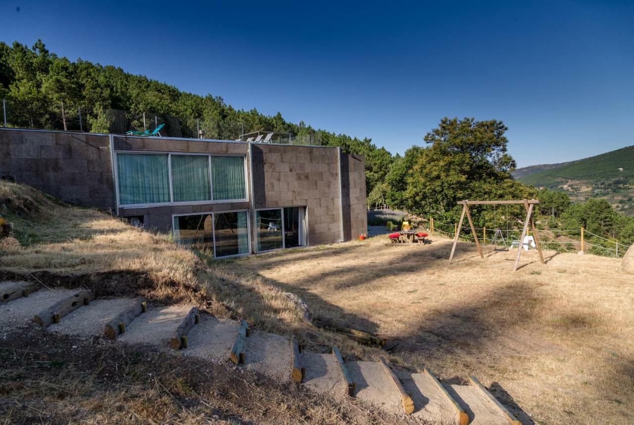 Casa De Campo De Torneiros Unhais Da Serra Bagian luar foto