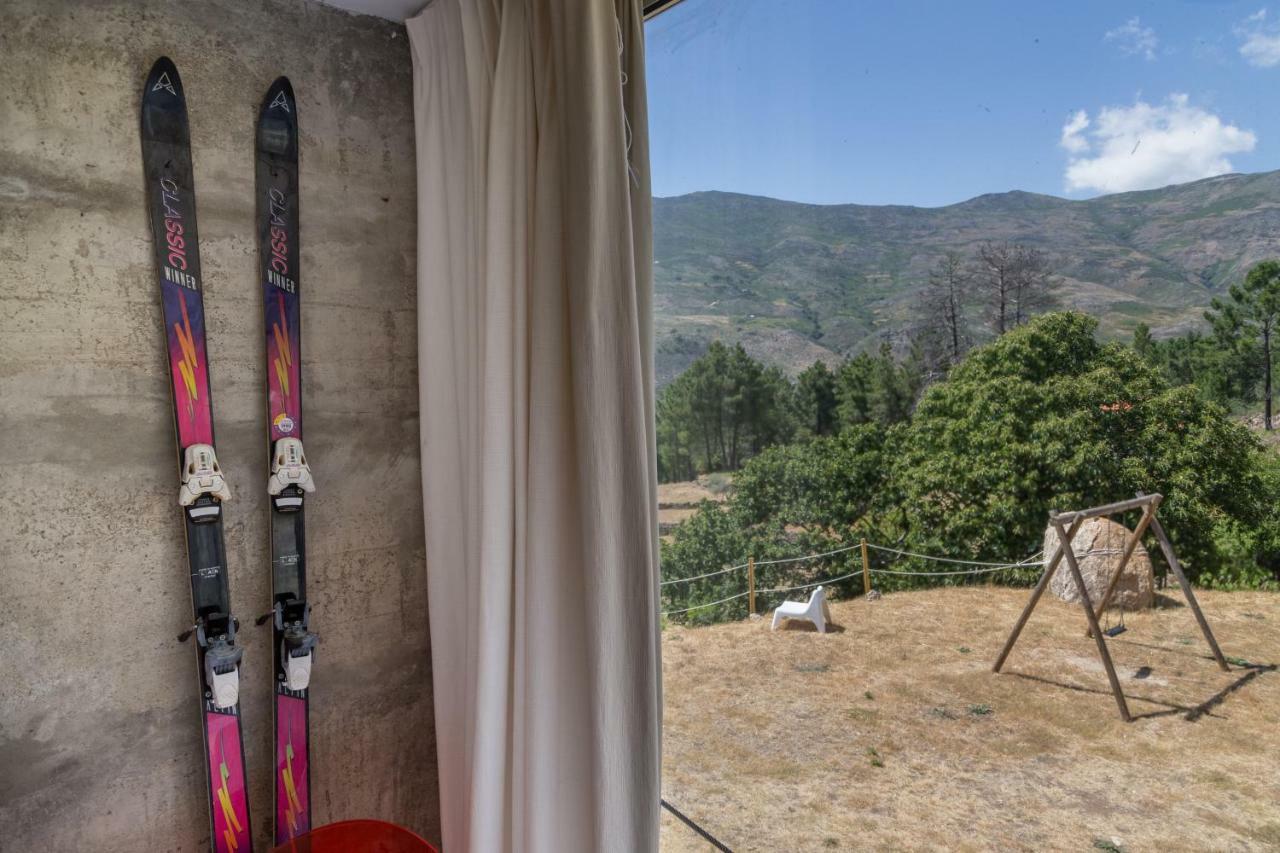 Casa De Campo De Torneiros Unhais Da Serra Bagian luar foto